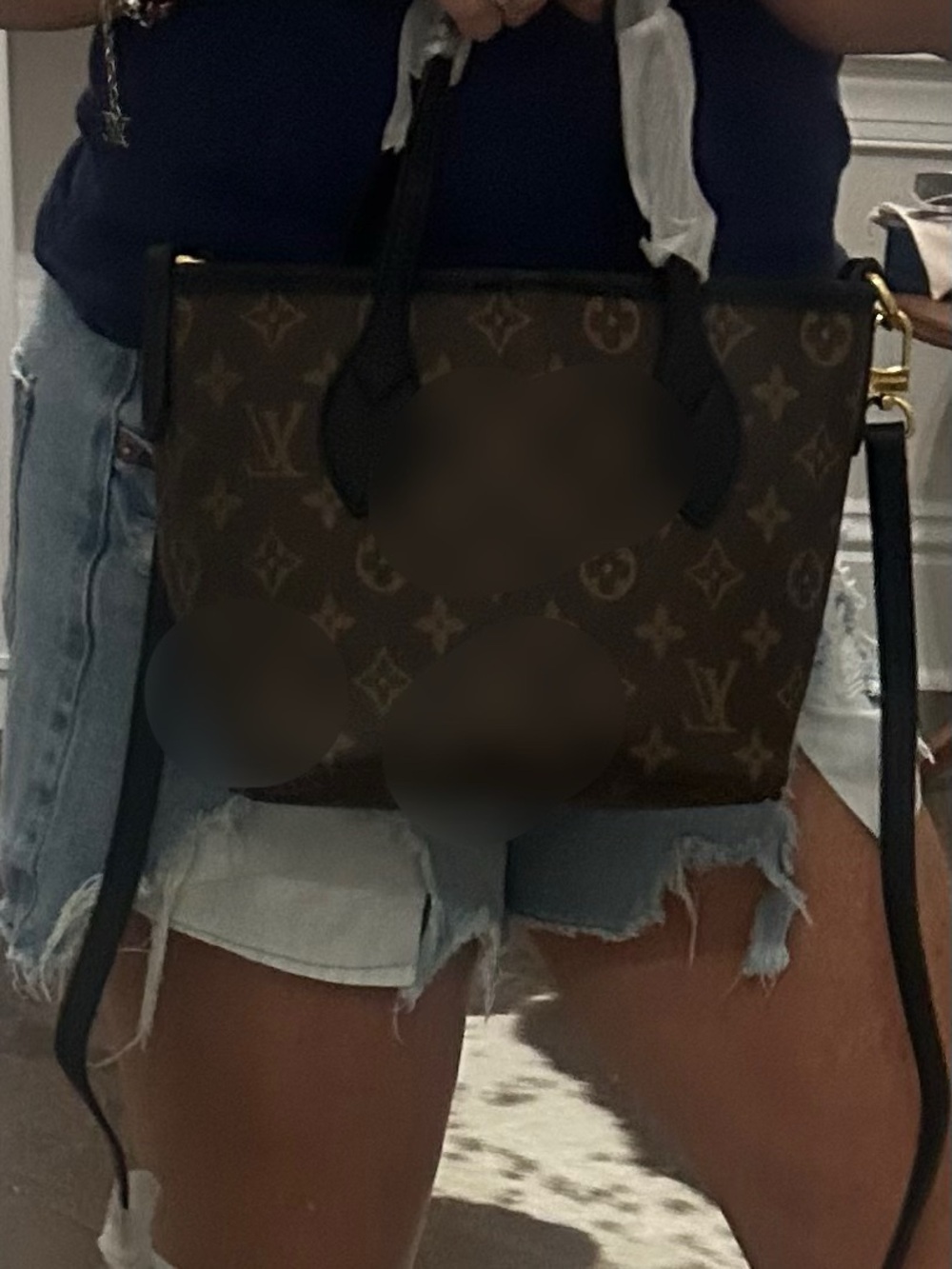 Brown Crossbody Tote